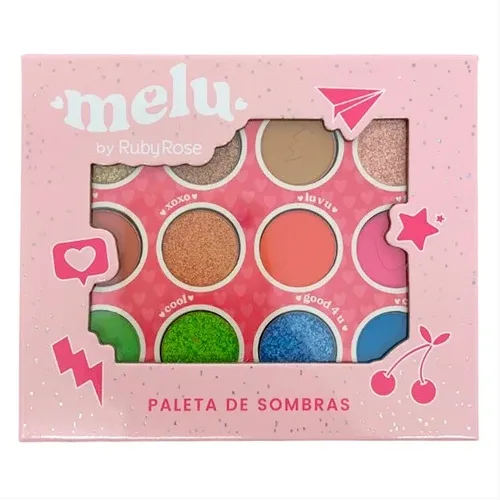 RUBY ROSE MELU PALETA DE SOMBRAS HB1085