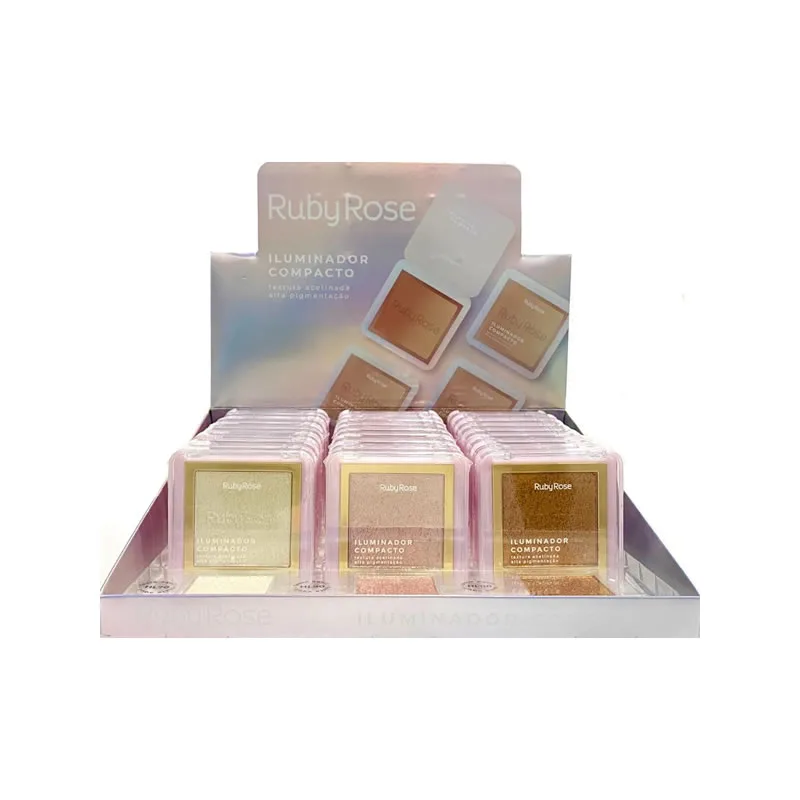 RUBY ROSE BOX ILUMINADOR COMPACTO  HB F859-2