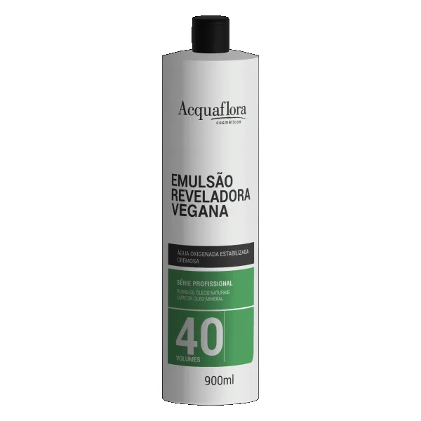 ACQUAFLORA EMULSAO 90ML REVEL VEGANA 40VOL