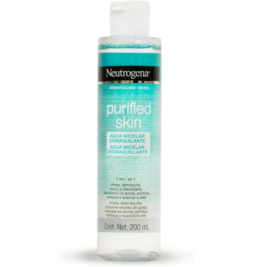 NEUTROGENA AGUA MICELAR 200ML PURIFIED