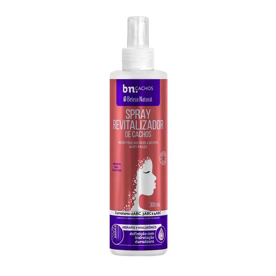 BELEZA NATURAL SPRAY 300ML REVITALIZADOR CACHOS