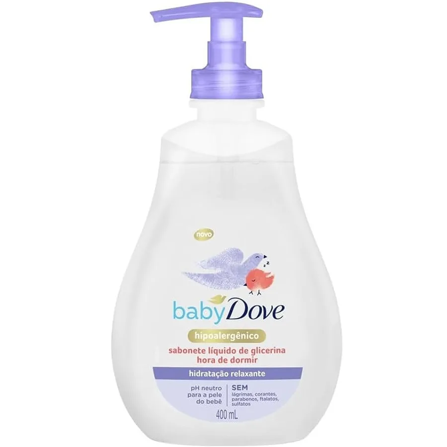 DOVE BABY SABONETE LIQ 400ML HORA DE D/DORMIR