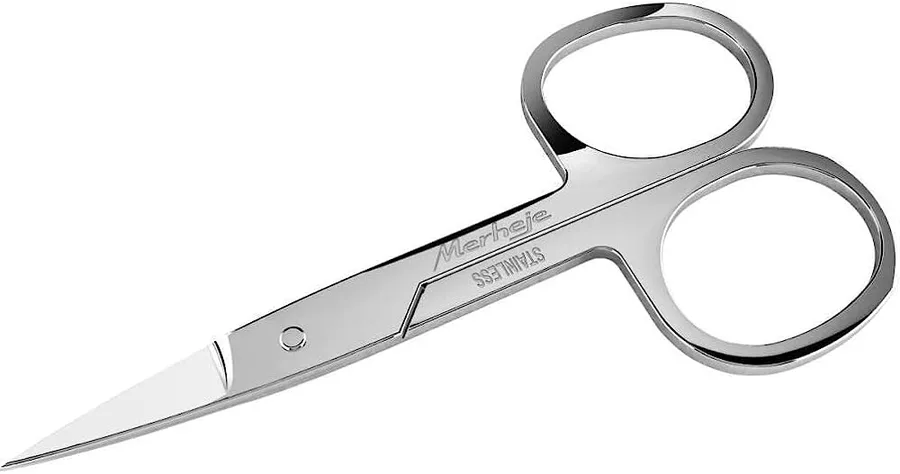 TESOURA DE UNHA INOX UN PONTA RETA