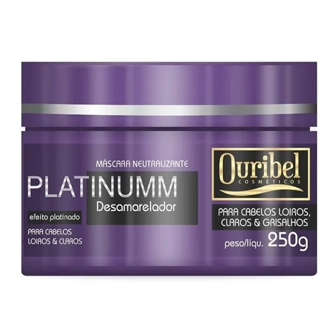 OURIBEL MASC 250G DESAMARELADOR PLANTINUM
