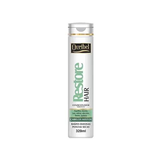 OURIBEL COND 320ML CABELOS MISTOS/ OLEOSOS