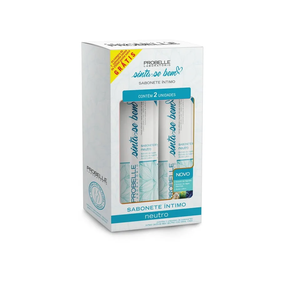 PROBELLE KIT SABONETE INTIMO 500ML NEUTRO