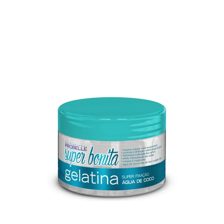 PROBELLE GELATINA FIXADORA 300G AGUA COCO