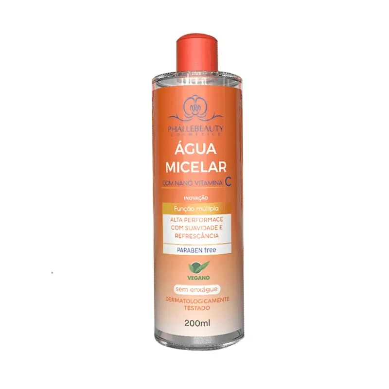 PHALLEBEAUTY AGUA MICELAR 200ML VITAMINA C