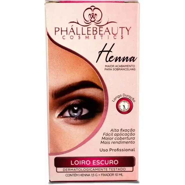 PHALLEBEAUTY HENNA LOIRO ESC 1,5ML+ 10ML FIXADOR