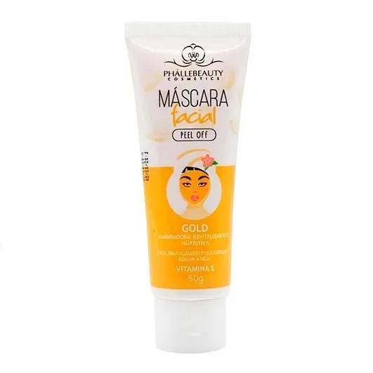 PHALLEBEAUTY MASCARA FACIAL PEEL OFF 50G GOLD