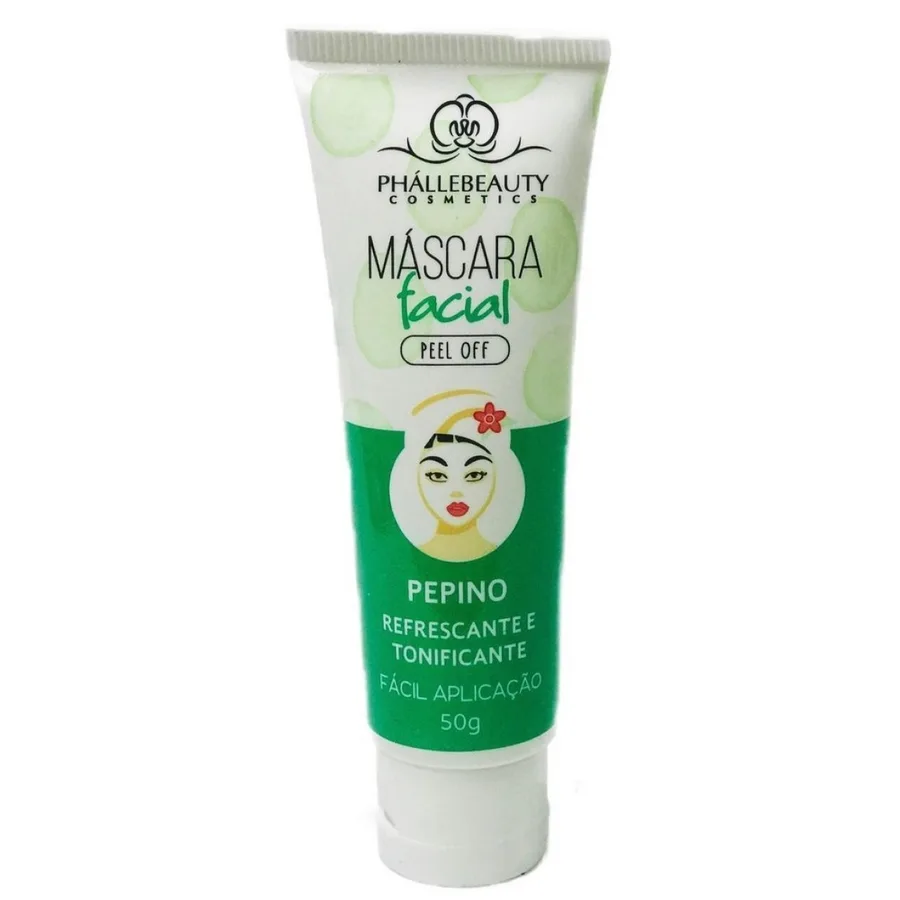 PHALLEBEAUTY MASCARA FACIAL PEEL OFF 50G PEPINO