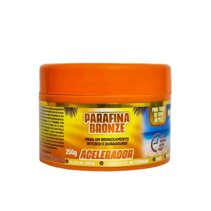 PHALLEBEAUTY PARAFINA BRONZE 250G  ACELERADOR