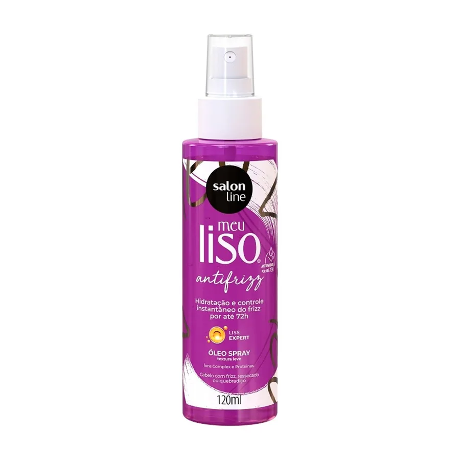 S.LINE SPRAY 120ML MEU LISO OLEO COND ANTIFRIZZ