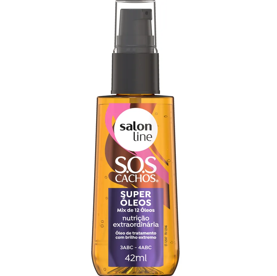 S.LINE OLEO 42ML SOS SUPER OLEOS NUTRICAO 12OLEOS