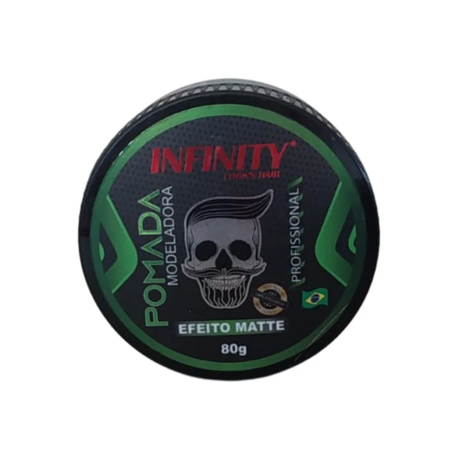 INFINITY POMADA BARBER 80G EFEITO MATTE