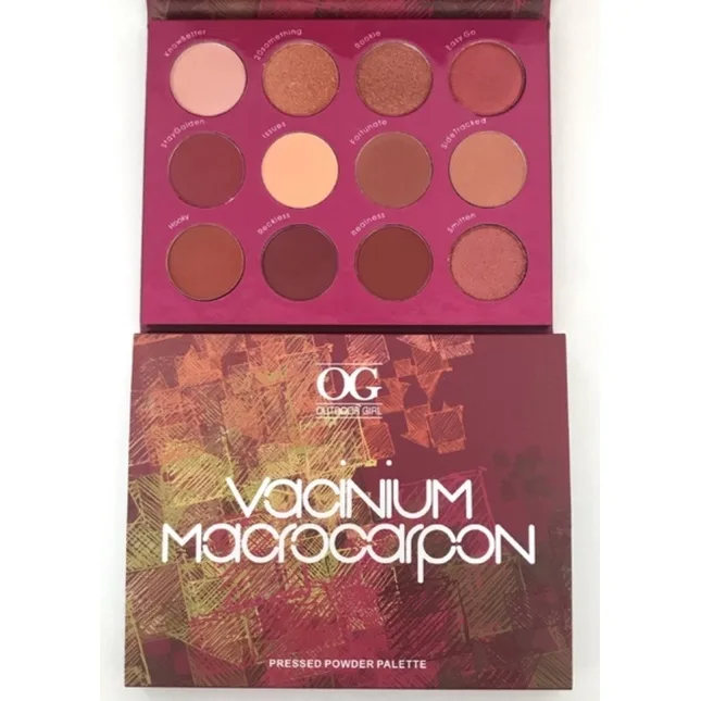 OG PALETA DE SOMBRAS 12 CORES VACINIUM DE7177