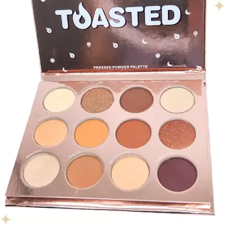 OG PALETA DE SOMBRAS 12 CORES TOASTED DE7179