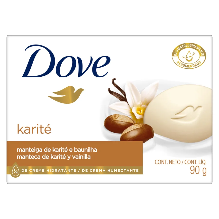 DOVE SABONETE 135G KARITE BAUNILHA