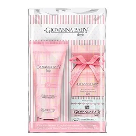 GIOVANNA BABY KIT CLASSIC HID 200ML+1COL+1 SAB 90G
