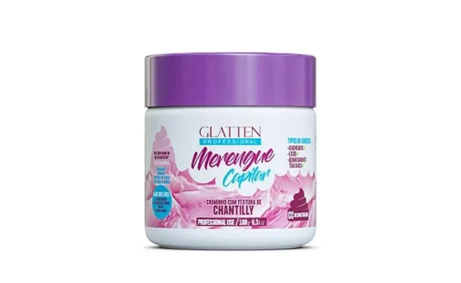 GLATTEN MASC 180G MERENGUE CAPILAR