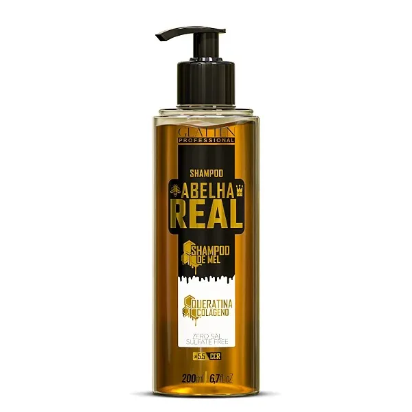 GLATTEN SH 200ML ABELHA REAL