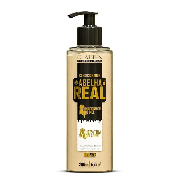 GLATTEN COND 200ML ABELHA REAL