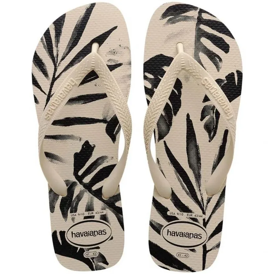 HAVAIANAS ALOHA 43/44 BEGE PALHA