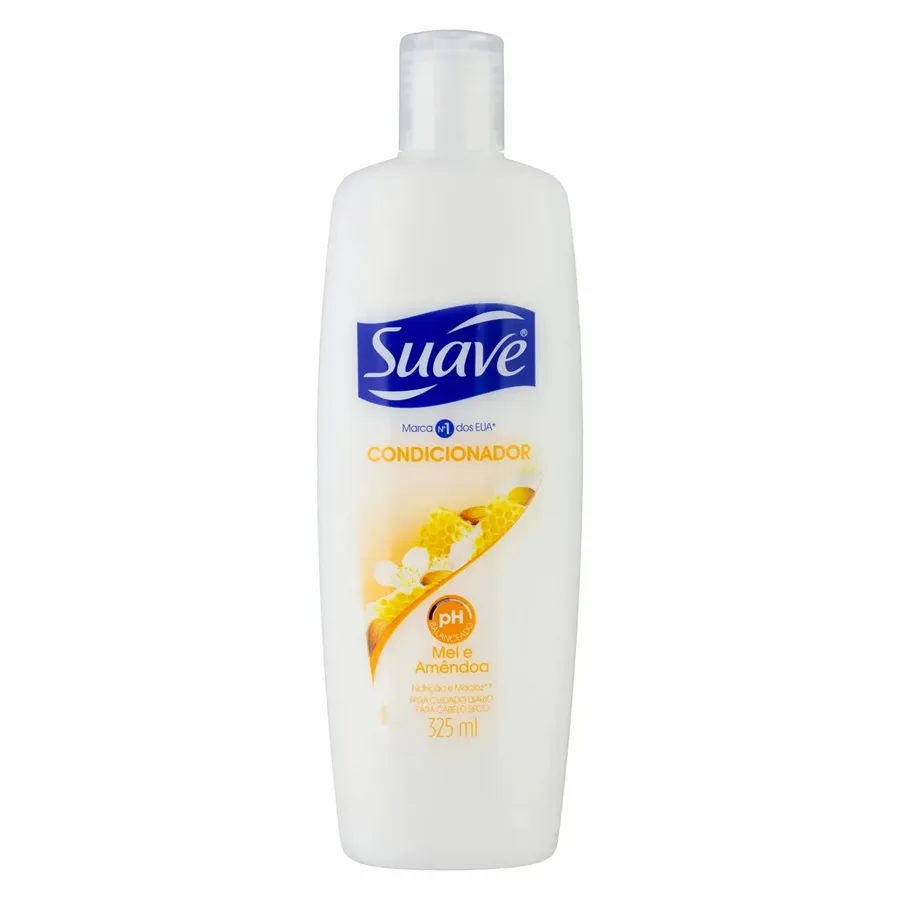 SUAVE COND 325ML MEL AMENDOA