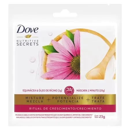 DOVE MASC TRAT 23ML 1MIN E CHINACEA