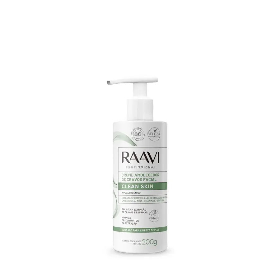 RAAVI CREME 200G AMOLECEDOR DE CRAVOS FACIAL