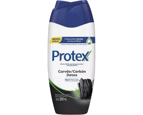 PROTEX SABONETE LIQ 250ML PCARVAO DETOX