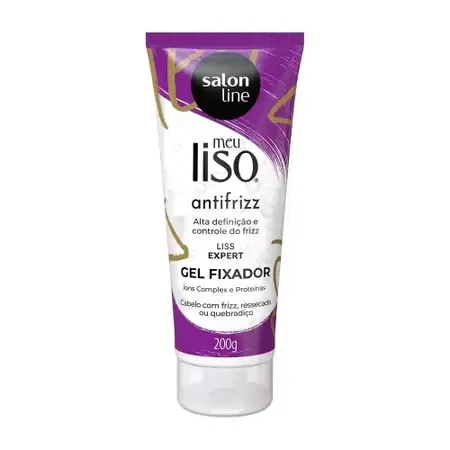 S.LINE GEL FIXADOR 200G LISO ANTIFRIZZ
