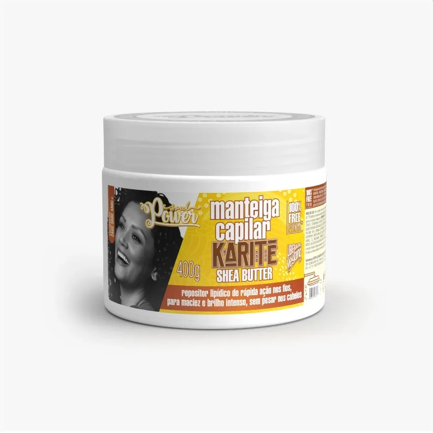 SOUL POWER MANTEIGA C 400G KARITE SHEA BUTTER MASK