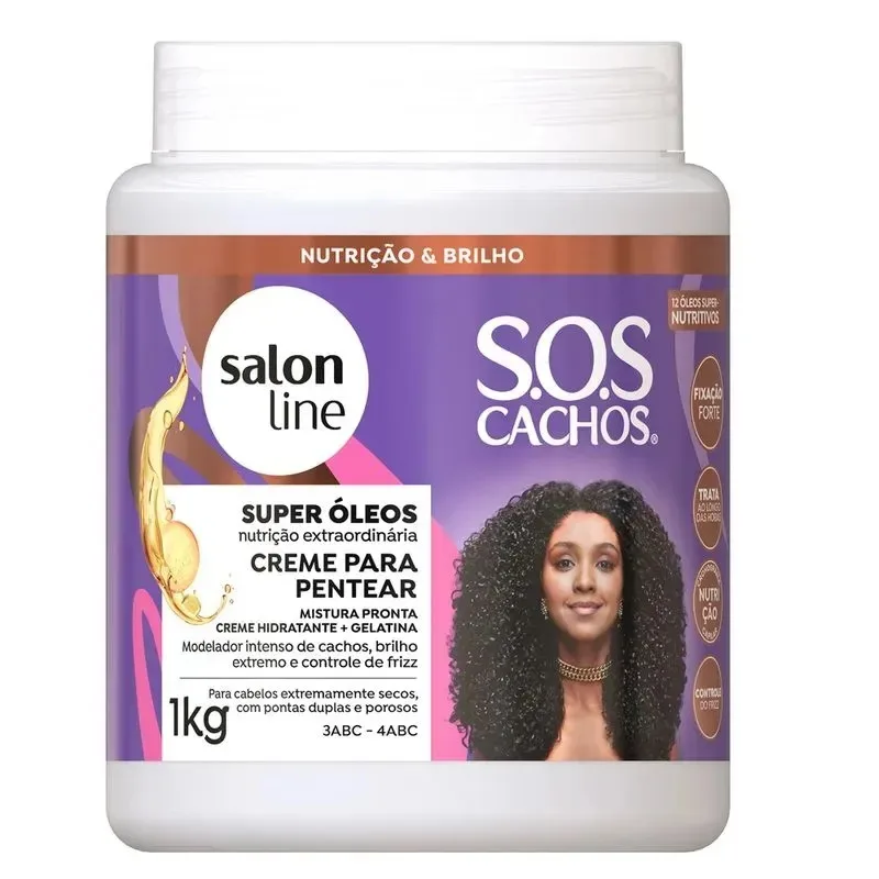 S.LINE CR PENTEAR 1KG SUPER OLEOS NUTRITIVO