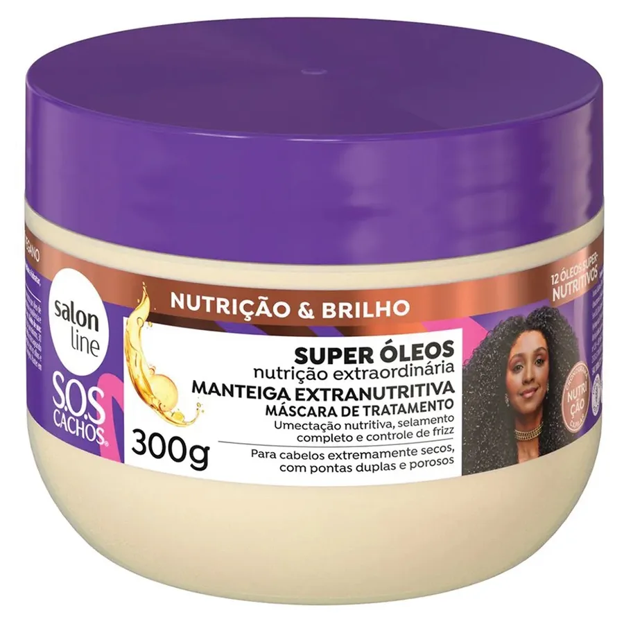 S.LINE MASC 300G MANTEIGA EXTRANI  SUPER OLEOS