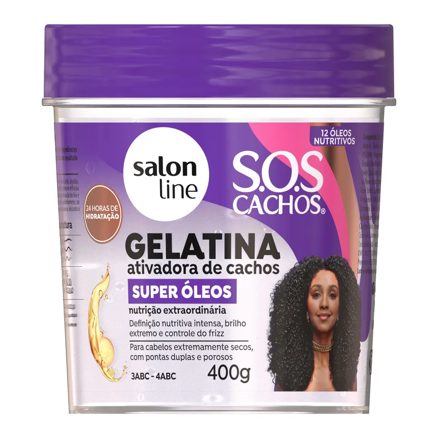 S.LINE GELATINA 400G SUPER OLEOS