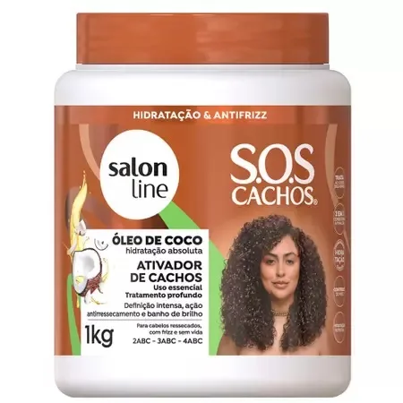 S.LINE SOS ATIVADOR C. 1KG OLEO DE COCO
