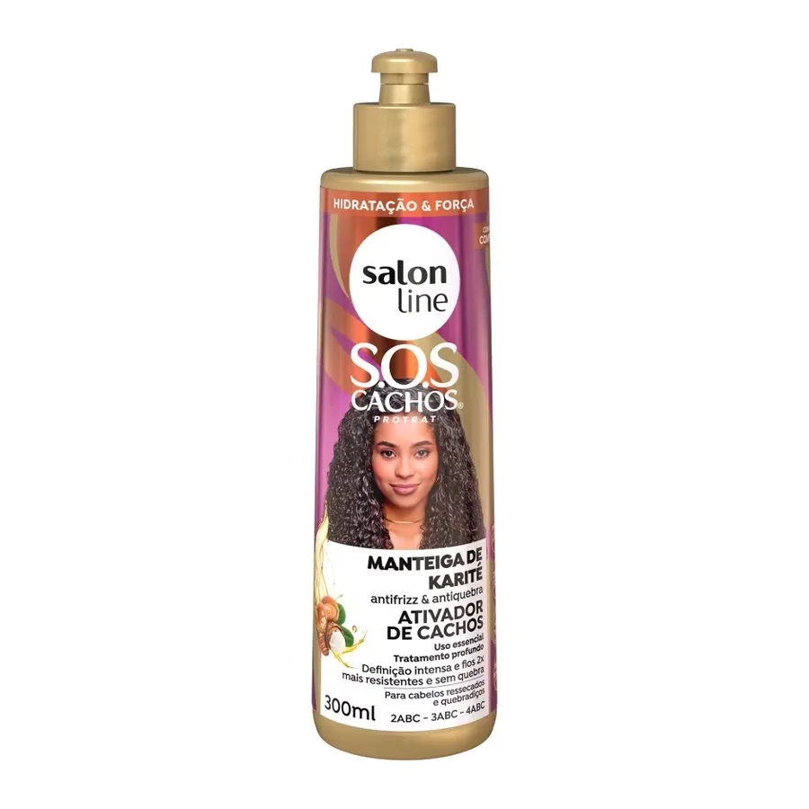 S.LINE ATIVADOR 300ML S.O.S MANTEIGA KARITE