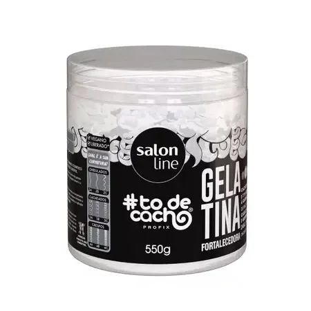 S.LINE GELATINA 550G TODECACHO FORTALECEDORA
