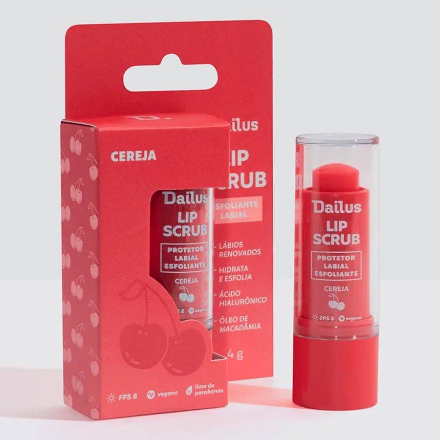 DAILUS BATOM LIP TINT SCRUB CEREJA