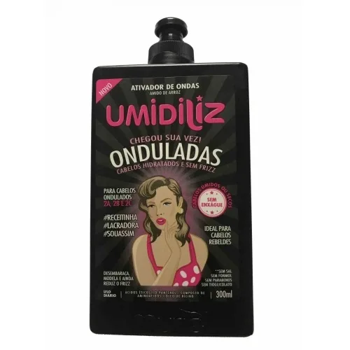 MURIEL ATIVADOR 300ML CACHOS UMIDILIZ ONDULADAS