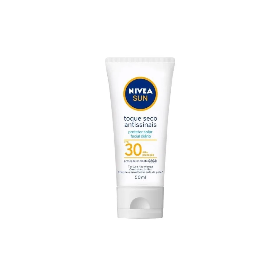 NIVEA SUN PROT FACIAL 40ML F10 TOQUE SECO
