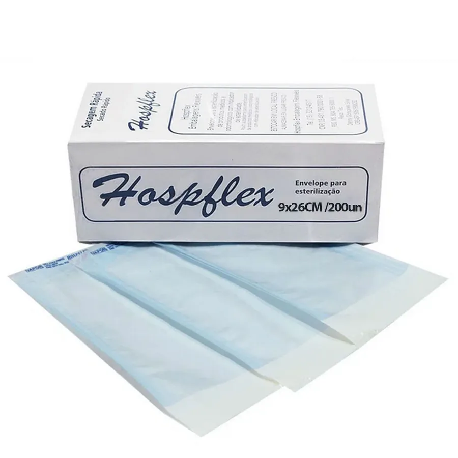 ENVELOPE ESTERILIZACAO 9X26MM C/200UN