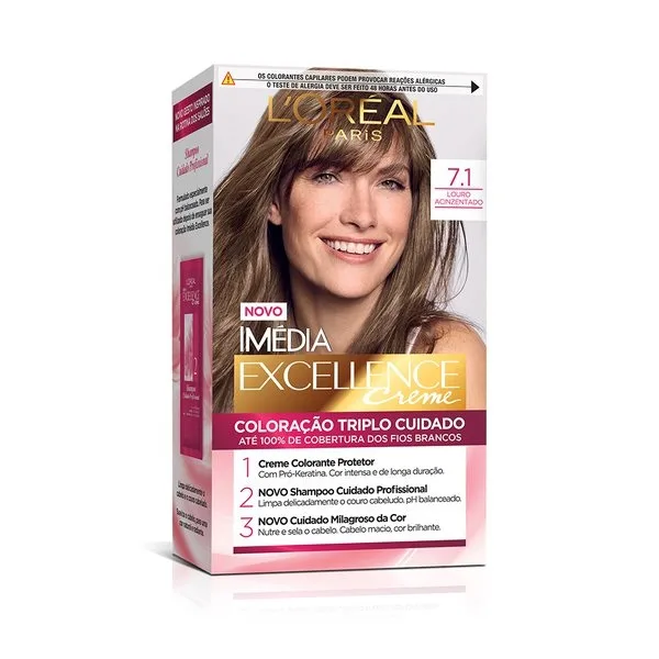 LOREAL COLOR IMEDIA KIT LOURO ACIN 007.1+ COND INT