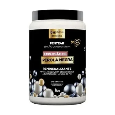 BELEZA NATURAL CREME 1KG PENTEAR EX PEROLA NEGRA