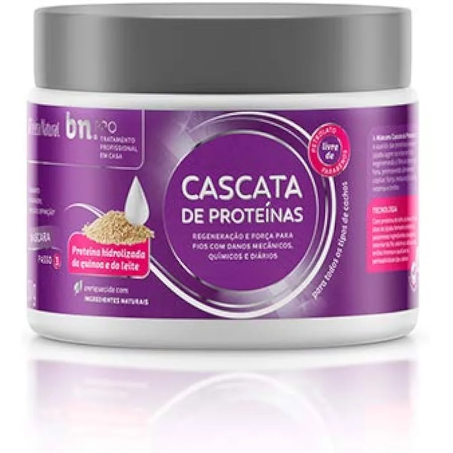 BELEZA NATURAL CREME TRAT 350G CASCATA DE PROTEINA