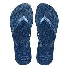 HAVAIANAS SLIM GLOSS 35/36 TERRA MAR/MAR