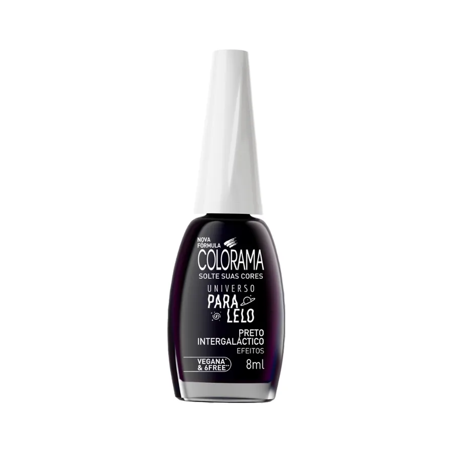 COLORAMA ESM 8ML UNIV PARALELO PRETO INTERGALACTIC