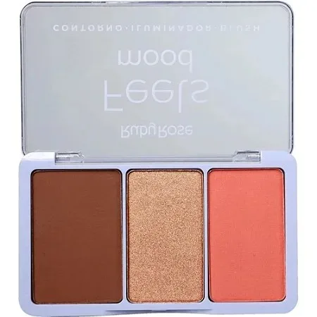 RUBY ROSE PALETA BLUSH/ILUMINADOR T20 MELU RR-7526