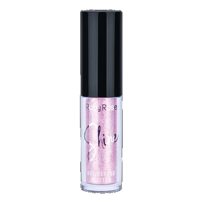 RUBY ROSE DELINEADOR GLITTER SHINE LILAC GLOW